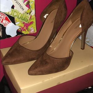 Merona Brown Heels (Size 11)